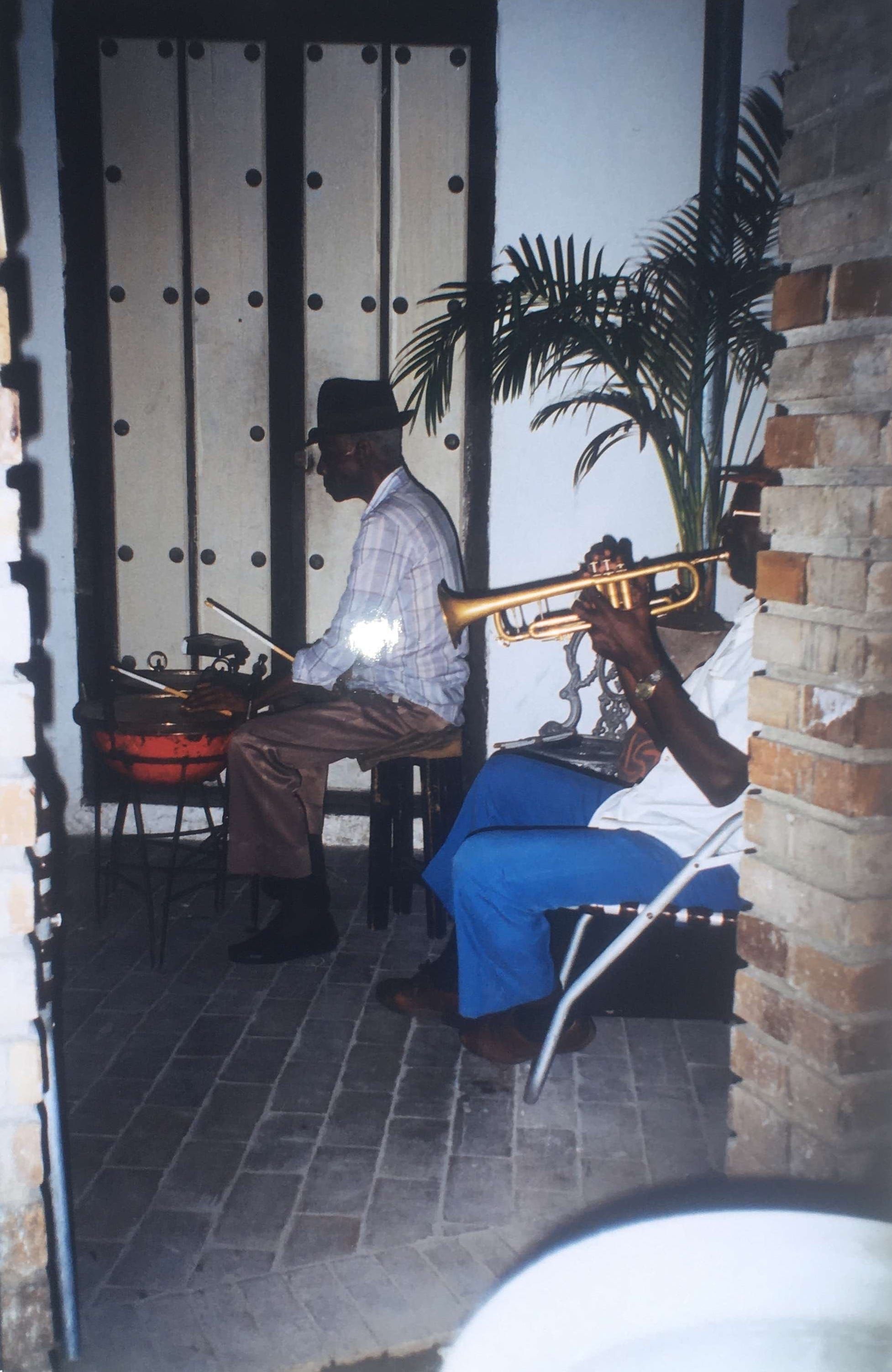 Santiago de Cuba Cuba (Timbales are 1920’s) some of these musicians I met ended up Buena vista social club some years after