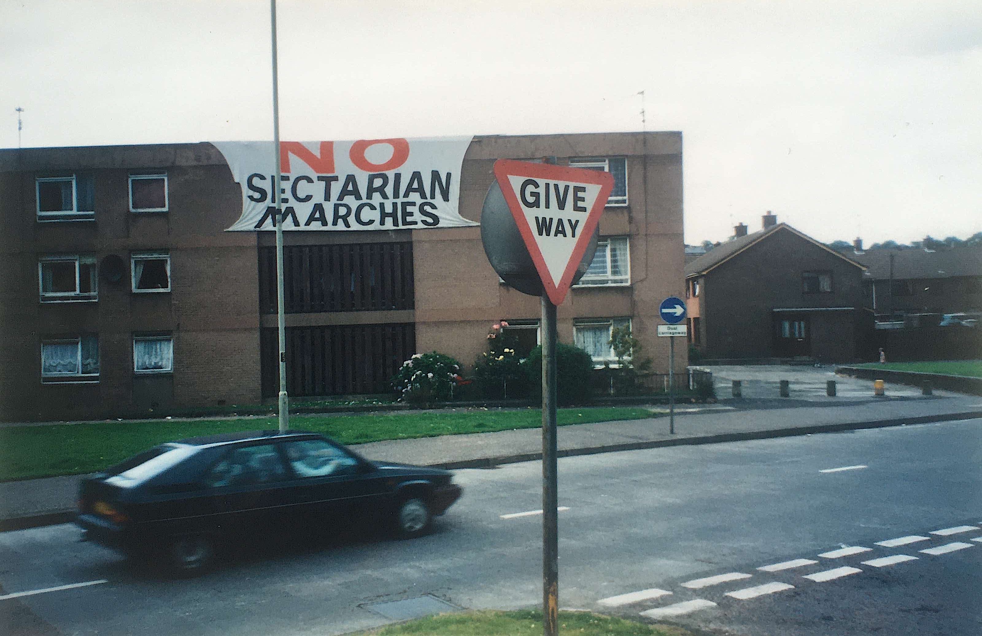 Banner in Derry Northern Ireland.