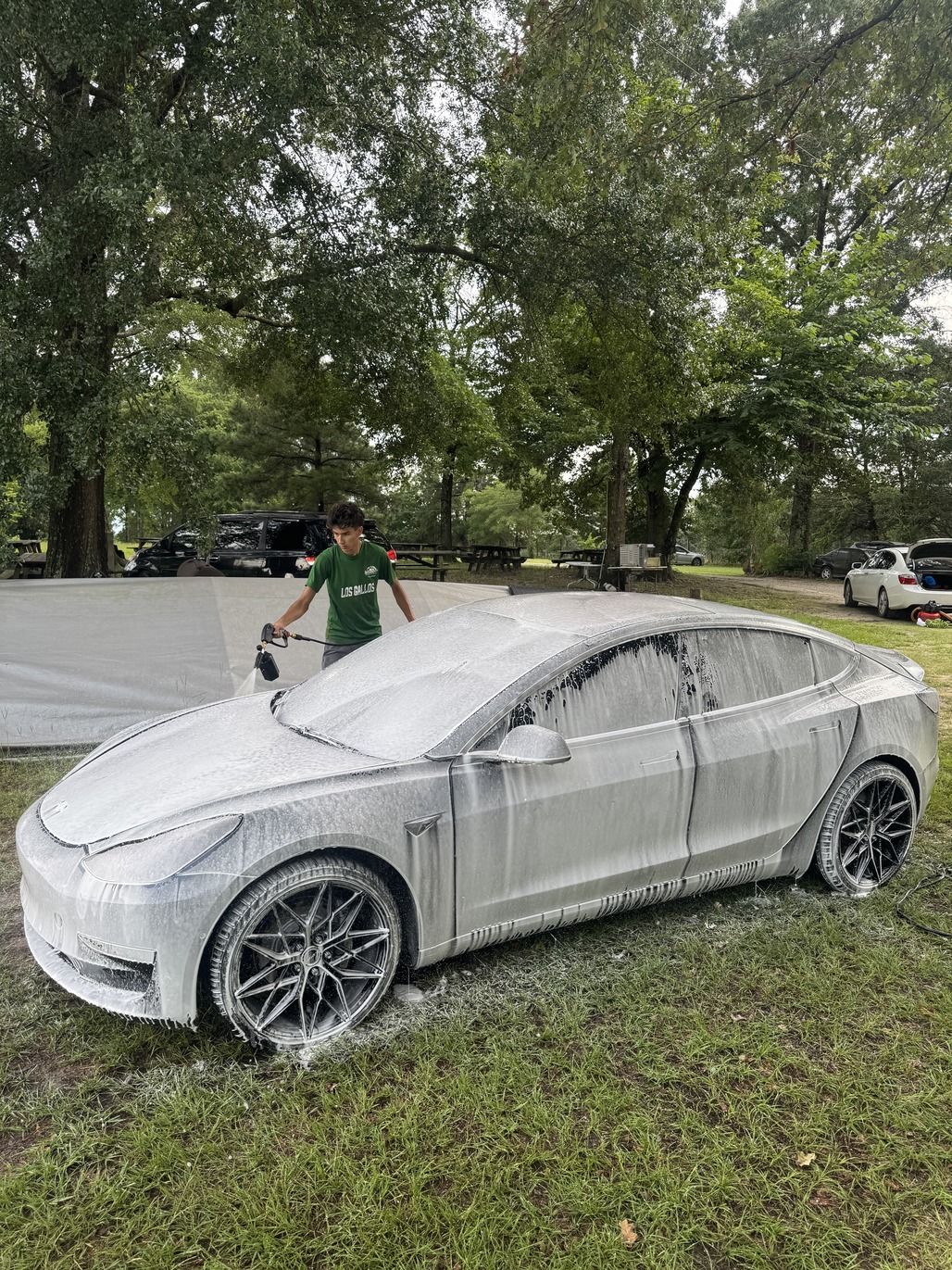 Tesla - Snow Foam Stage