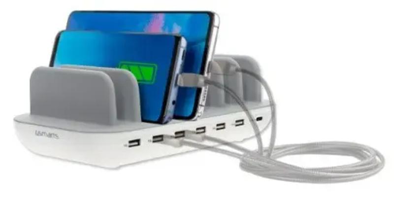 Multi-Ladestation für bis zu 10 Geräte
