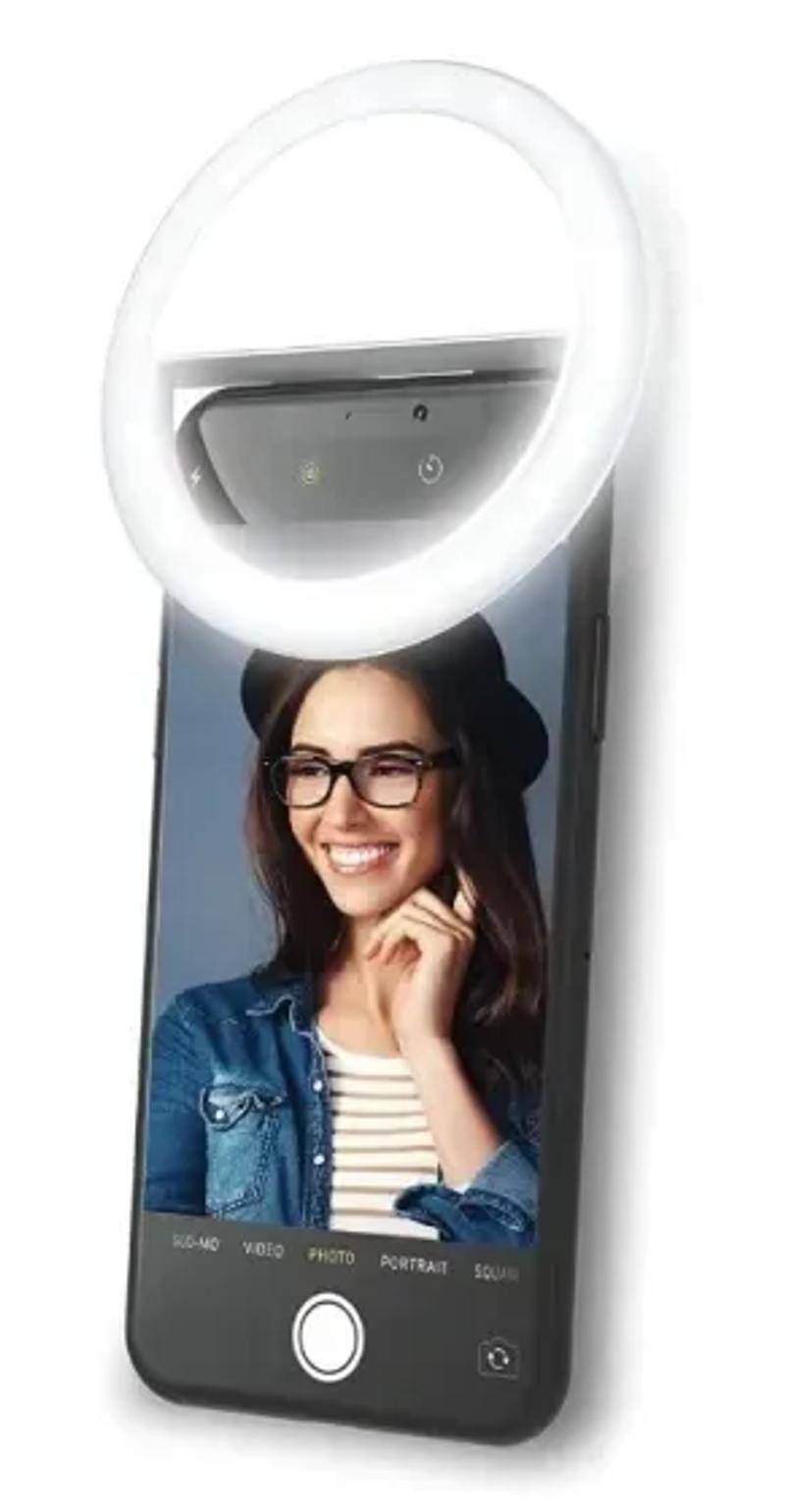 Aufsteck-Ringlicht für mobile Wundbild-Dokumentation