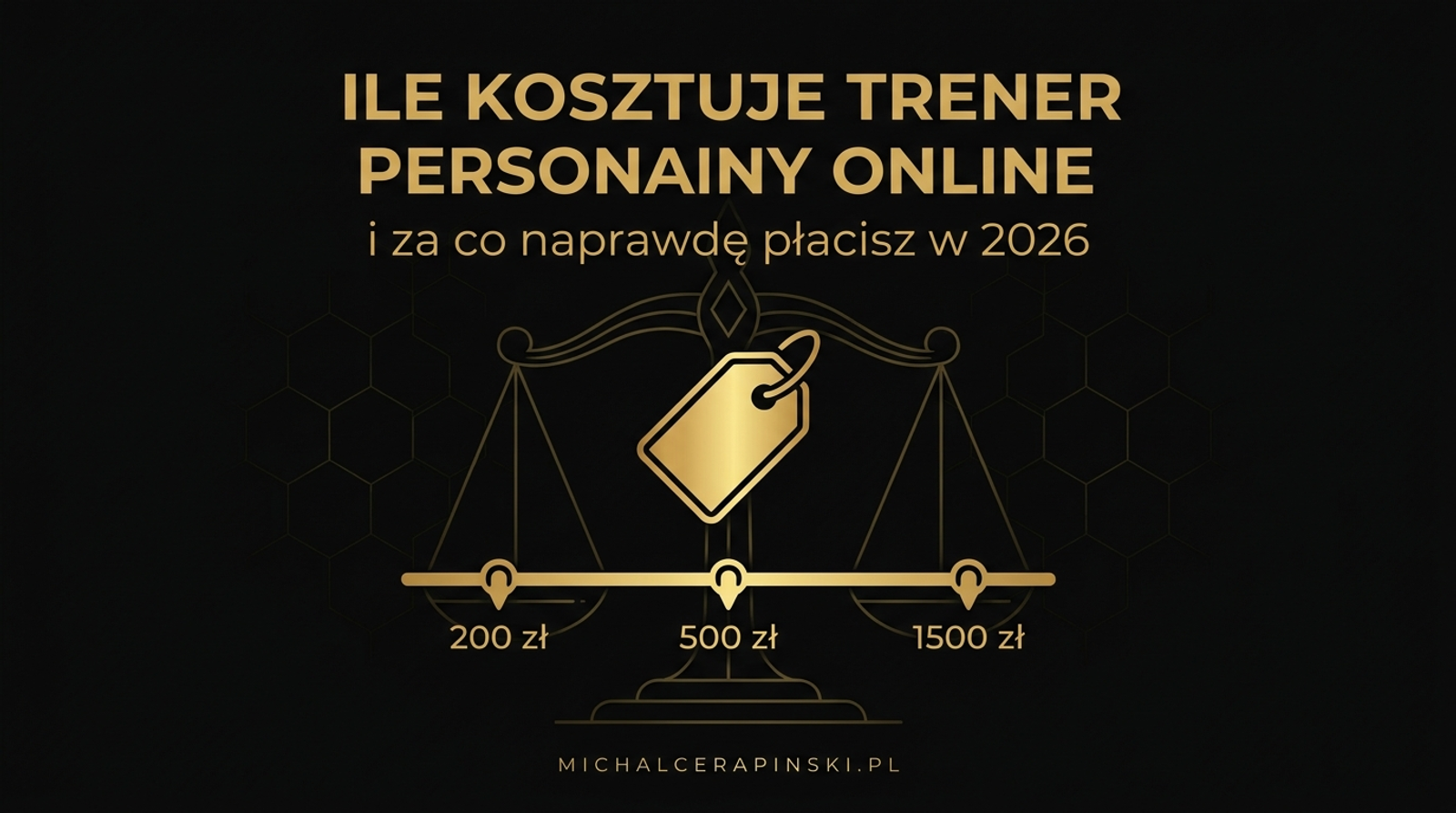 Ile kosztuje trener personalny online w 2026 - i za co naprawdę płacisz