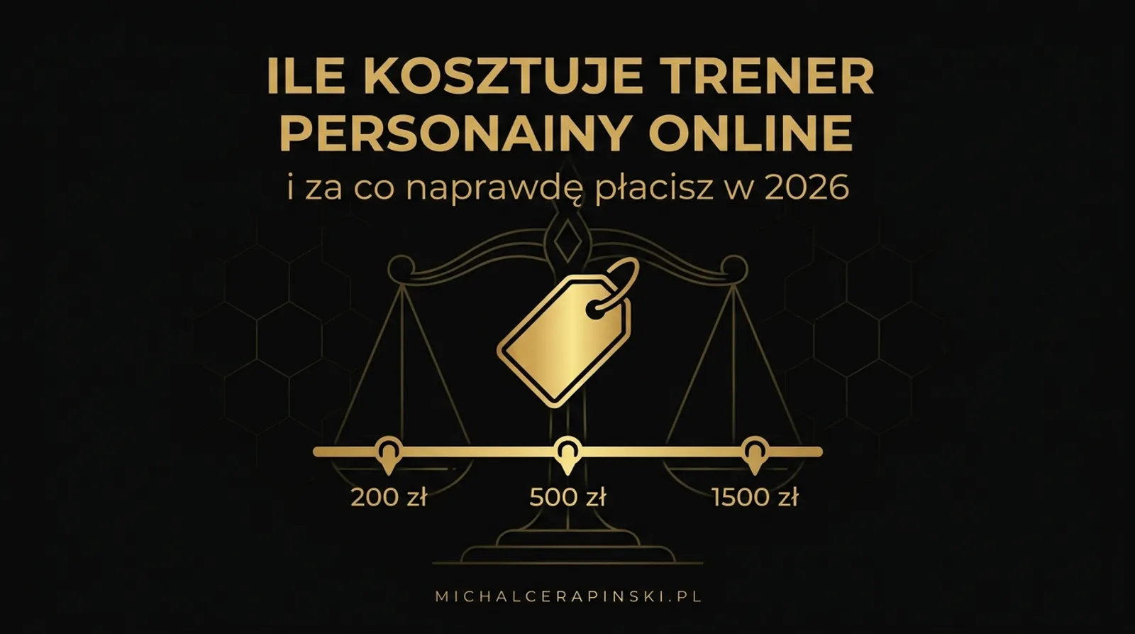 Ile kosztuje trener personalny online w 2026 - i za co naprawdę płacisz