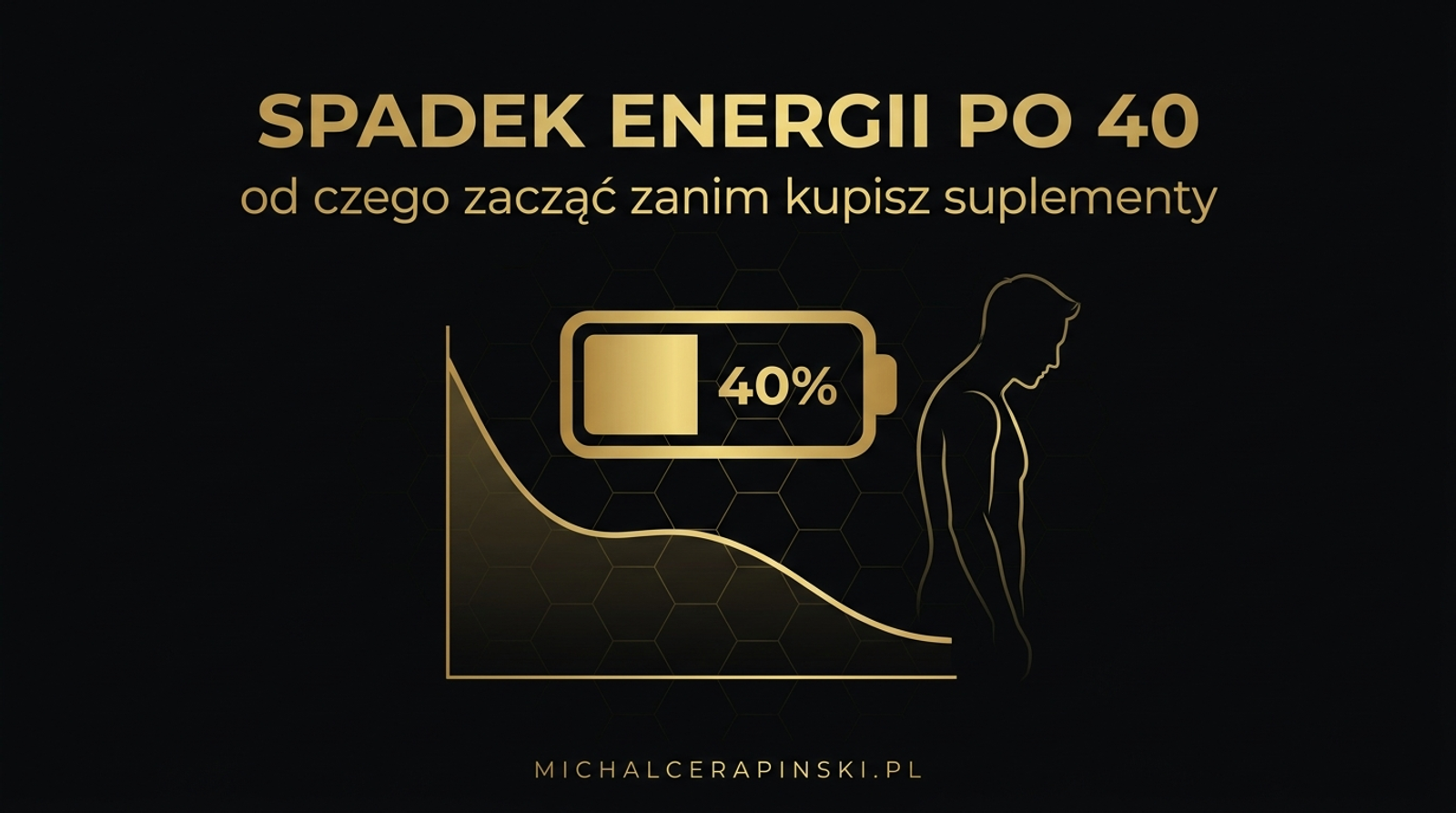 Spadek energii i formy po 40? Od czego zacząć, zanim kupisz suplementy