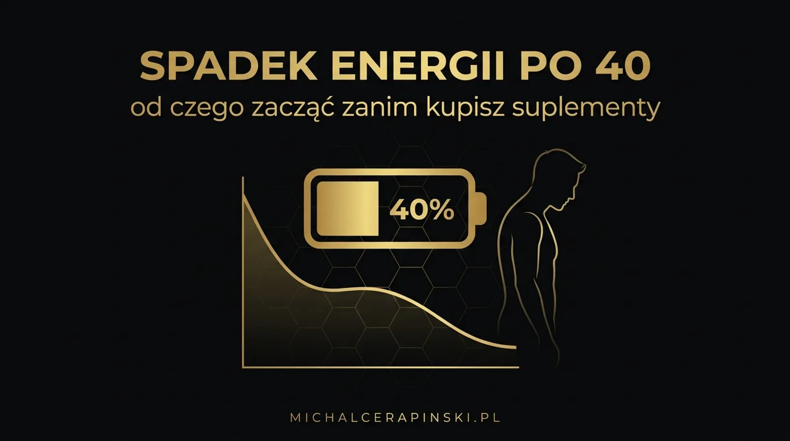 Spadek energii i formy po 40? Od czego zacząć, zanim kupisz suplementy