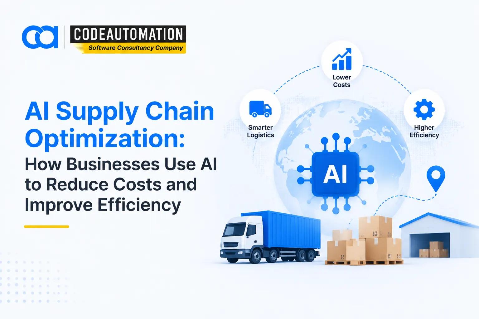 AI Supply Chain Optimization How Businesses Use AI to Reduce Costs and Improve Efficiency