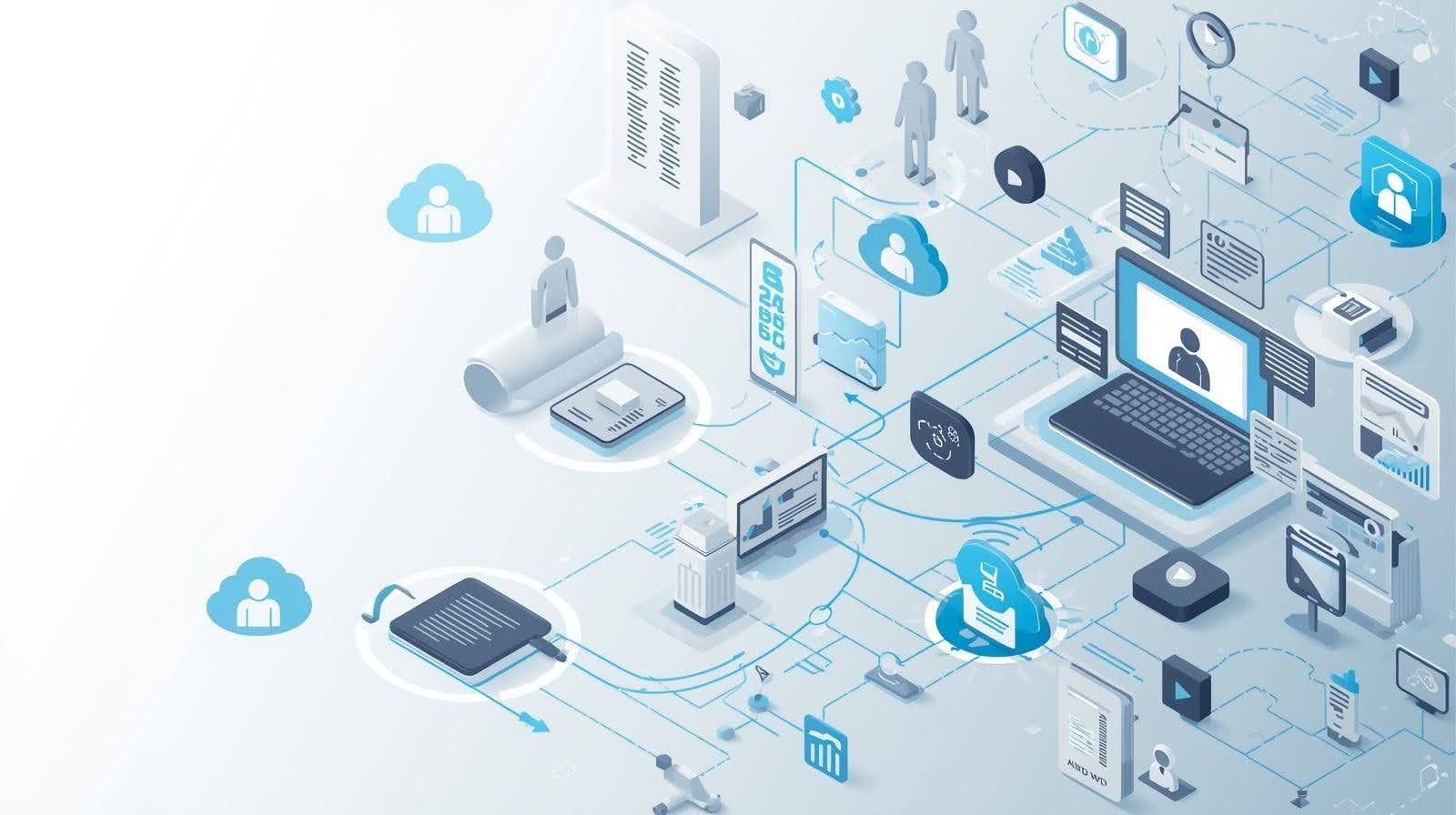 automated customer support workflow with AI handling ticket routing and responses