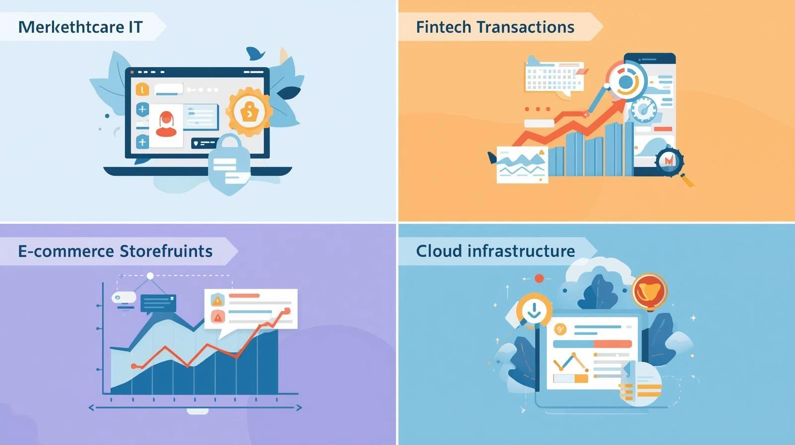 Industry based Quality Assurance Testing Services for healthcare finance ecommerce and cloud apps delivered by CodeAutomation https://codeautomation.ai/