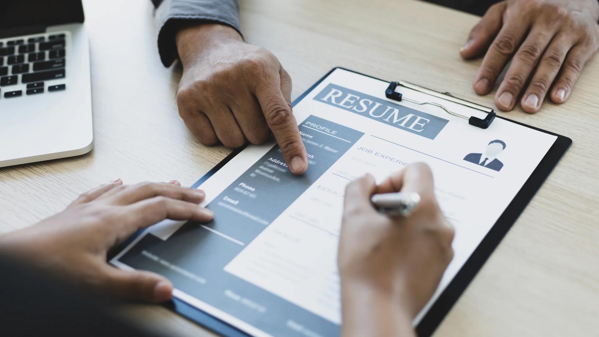 Resume of an AI Agent developer