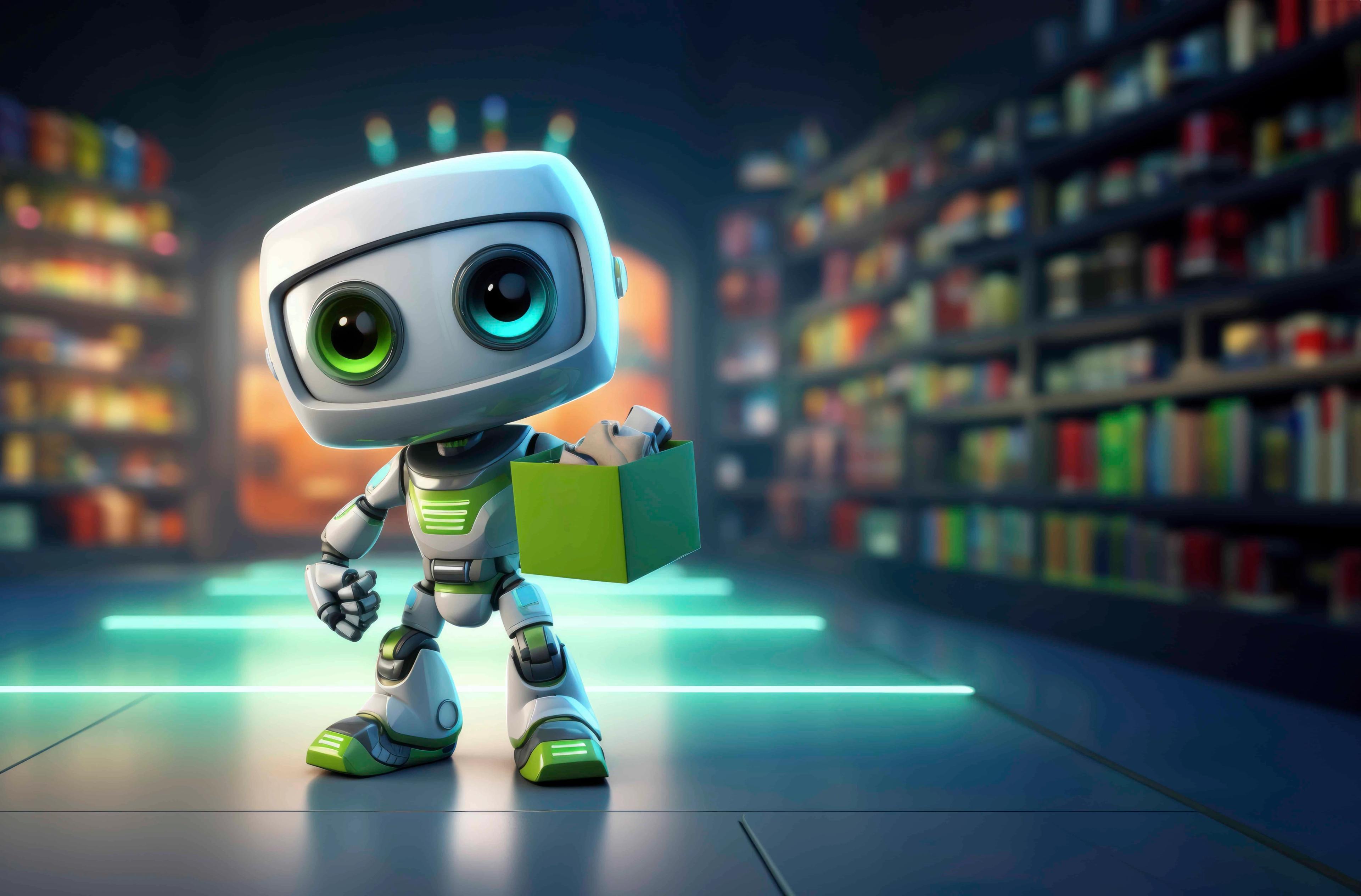AI virtual assistant managing multiple customer support chat windows simultaneously