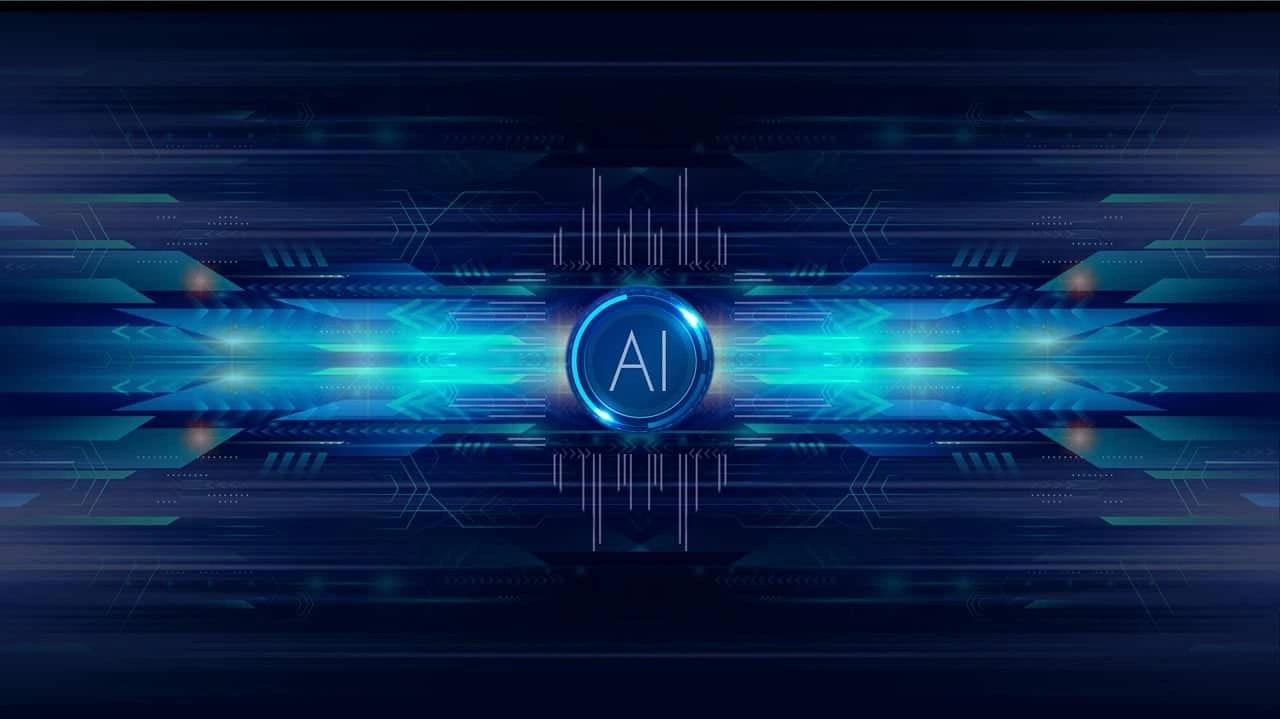  Futuristic blue AI interface with a central “AI” button, representing CodeAutomation.ai’s custom AI software development services: machine learning, deep learning, RPA, and AI chatbot solutions designed to drive business growth. Learn more at CodeAutomation.ai.
