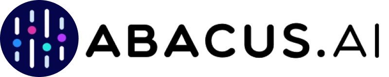 Logo of ABACUS.AI, a company that collaborated with CodeAutomation for custom AI software development solutions, driving innovation and enhancing AI capabilities in business. Learn more at CodeAutomation.ai.