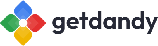 Logo of GetDandy, a company that partnered with CodeAutomation for custom AI software development solutions to enhance their business operations with innovative AI technologies. Learn more at CodeAutomation.ai.