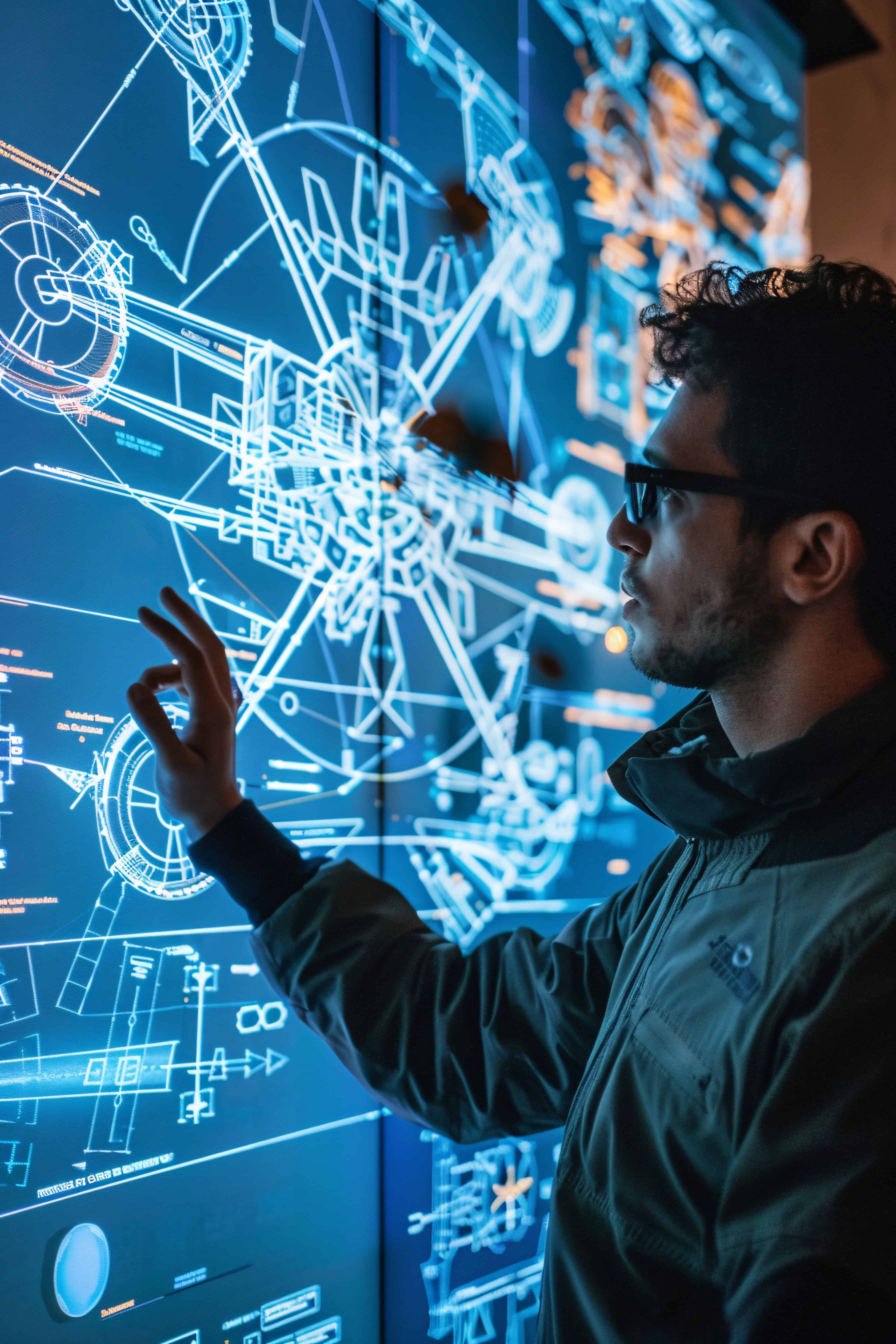 A person deploying AI Agent