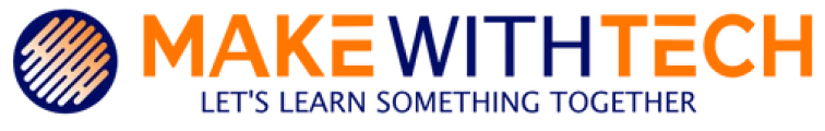 Logo of MAKE WITH TECH, a company that partnered with CodeAutomation for custom AI software development solutions to enhance their tech capabilities. Discover how our AI-driven solutions can help transform your business at CodeAutomation.ai.