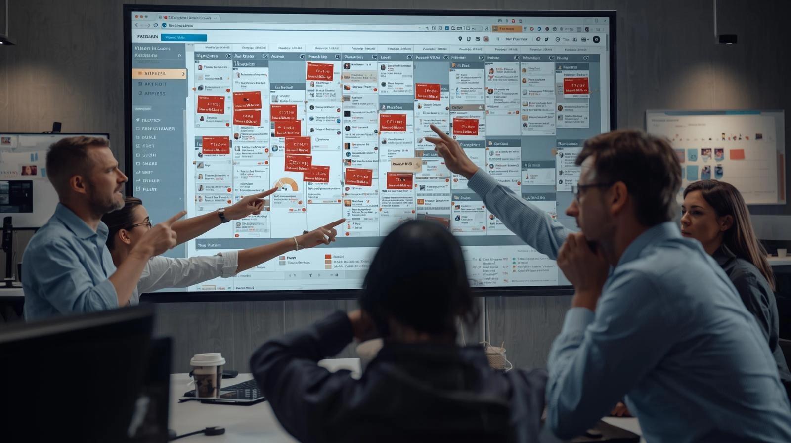 Developers reviewing post release failures and regression issues that better QA Testing Services could have prevented https://codeautomation.ai/