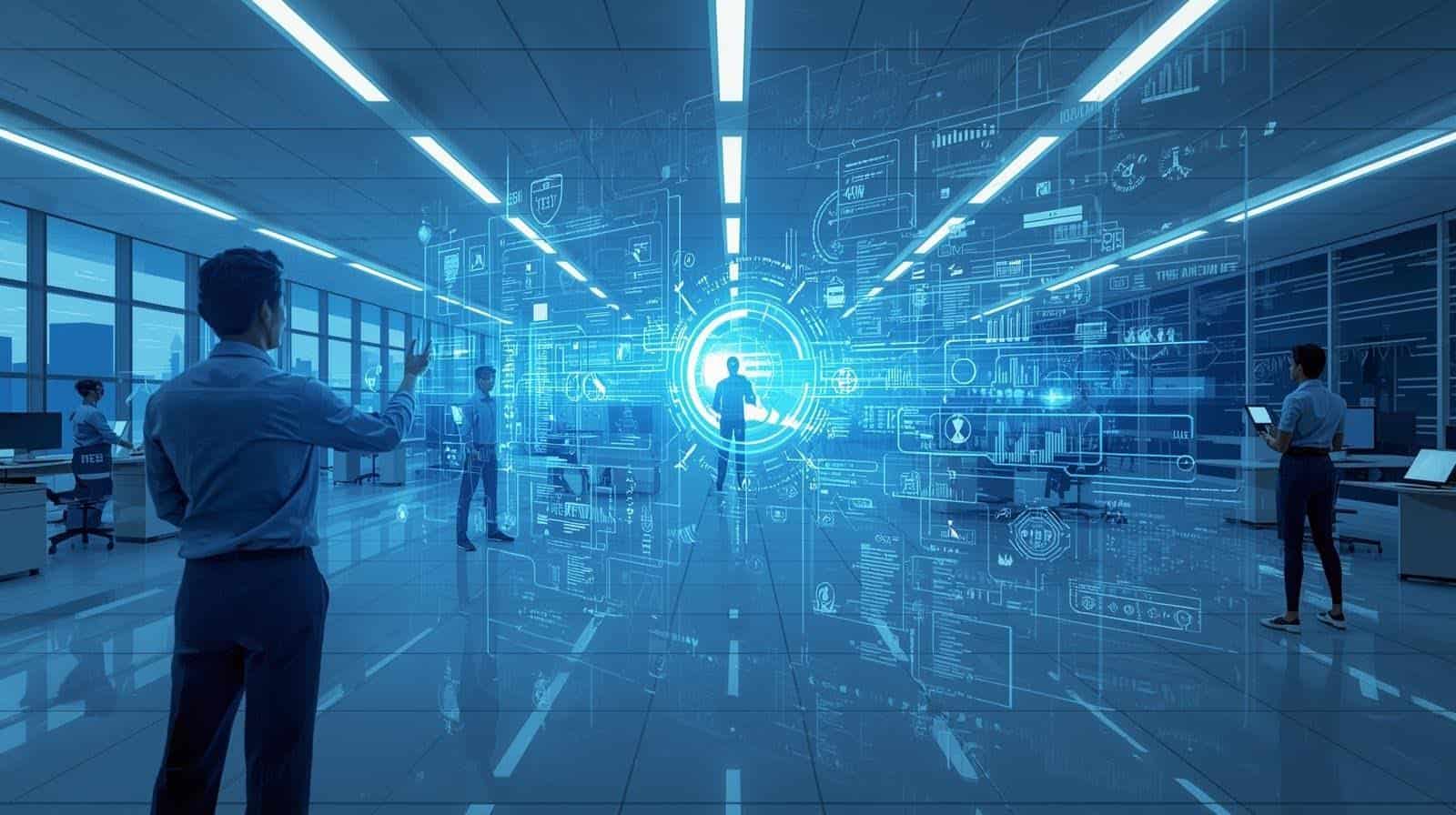 AI agents automating corporate business operations