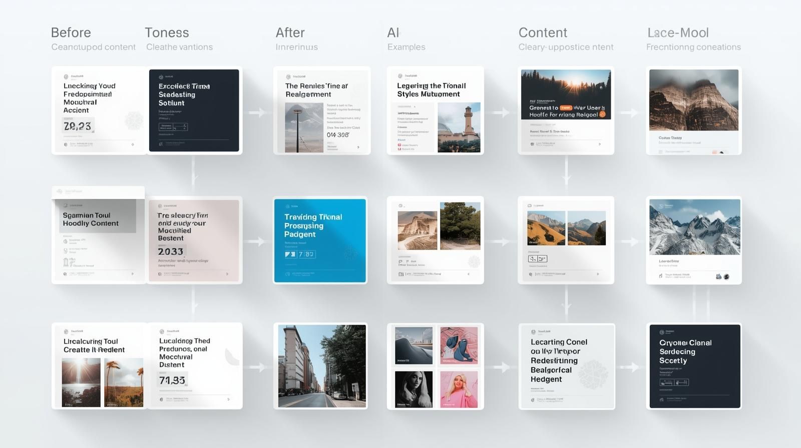  Illustration showing real vibe coding examples with AI generated outputs in different tones and styles for practical use cases. Details at https://codeautomation.ai