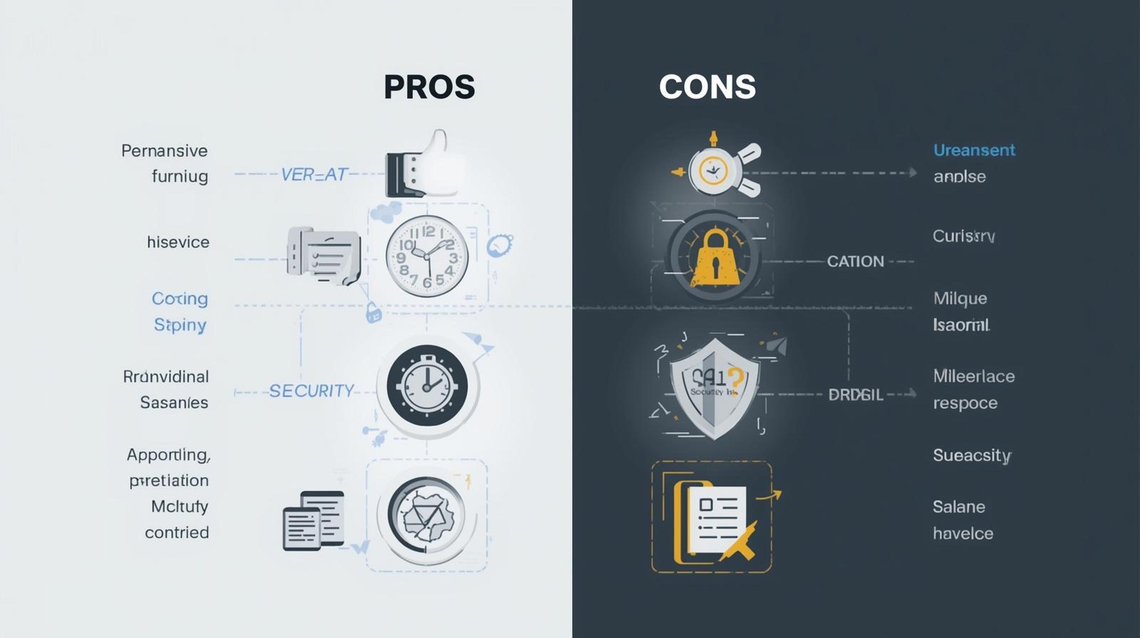 Balanced illustration comparing the pros and cons of vibe coding with clear visual indicators of benefits and limitations. Learn from CodeAutomation at https://codeautomation.ai