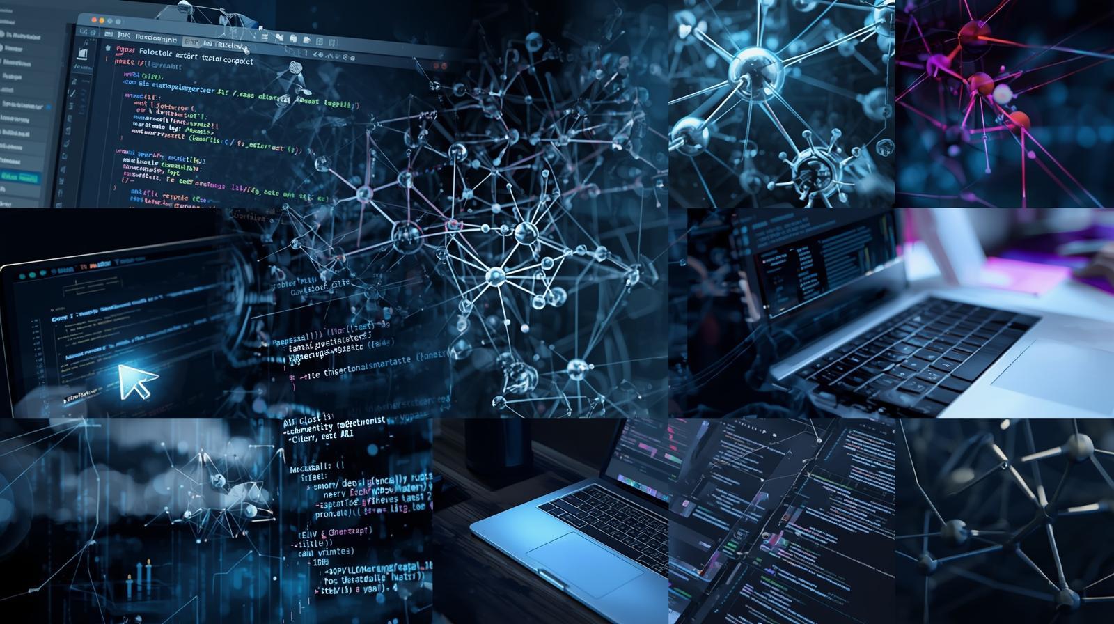Clean visual collage of popular vibe coding tools and AI platforms that teams use to improve output quality. Explore more at https://codeautomation.ai