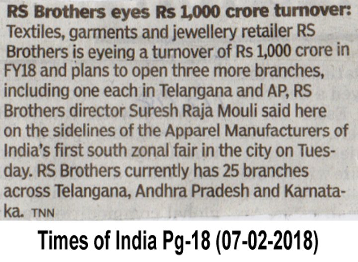 The Times of India press clipping