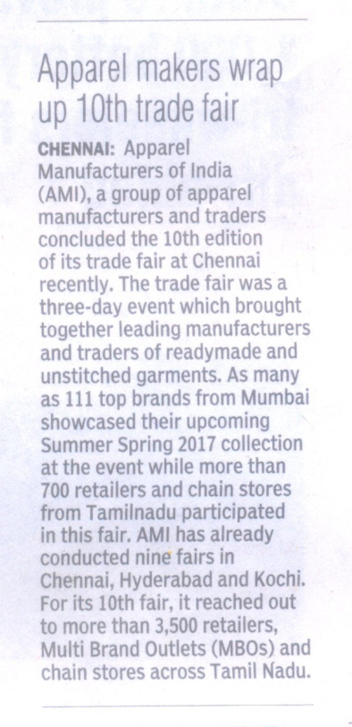 Daily Thanthi press clipping