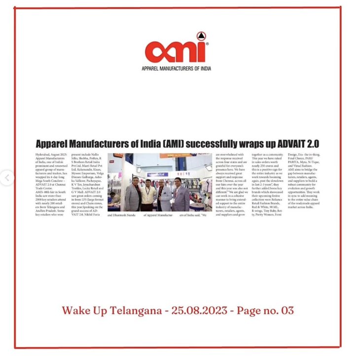 ADVAIT 2.0 — press clipping 02 press clipping