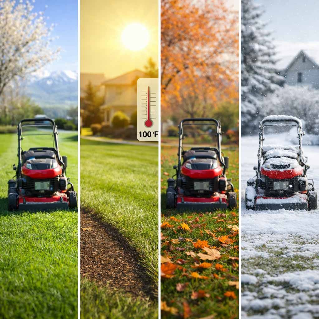 The Best Time to Mow Your Lawn in Utah (Herriman, Riverton & South Jordan)
