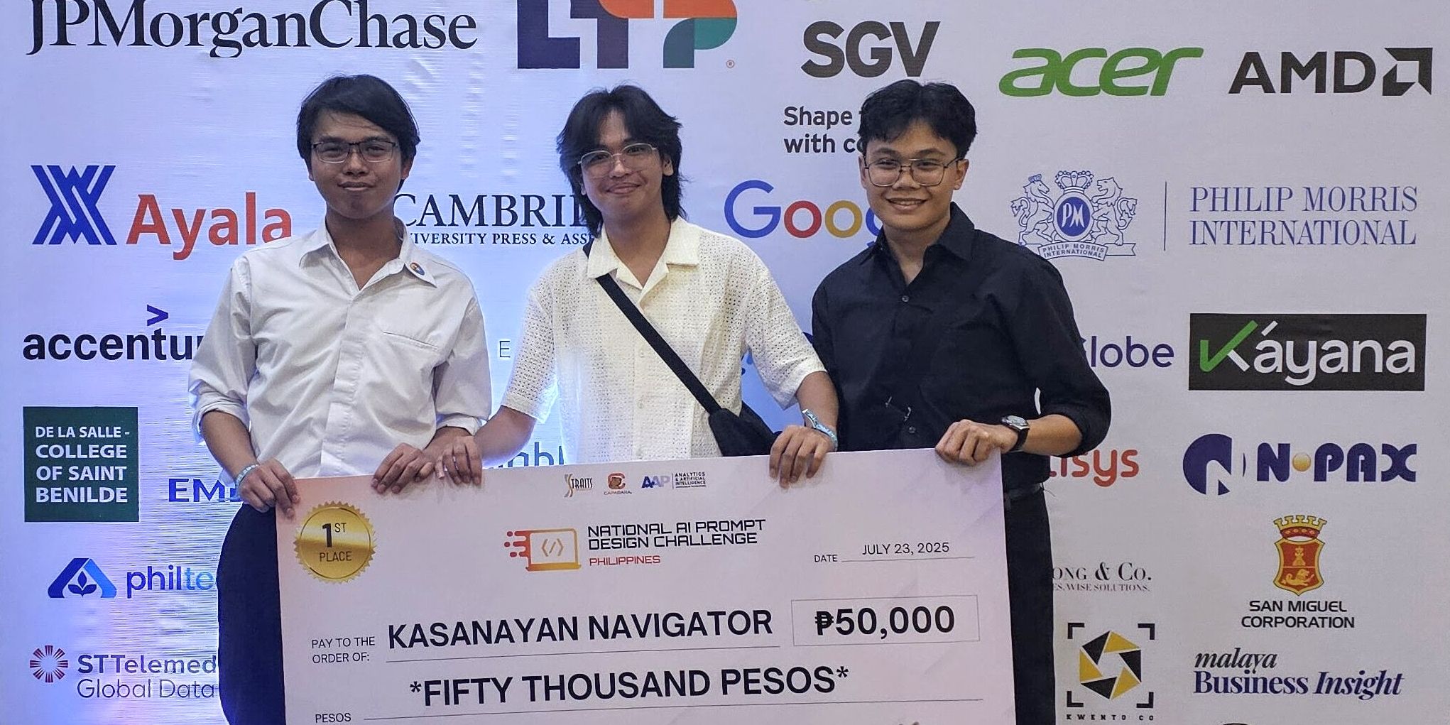 Picture of the winning team