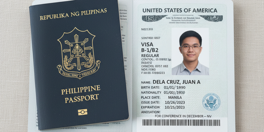 Gemini generated passport and US VISA