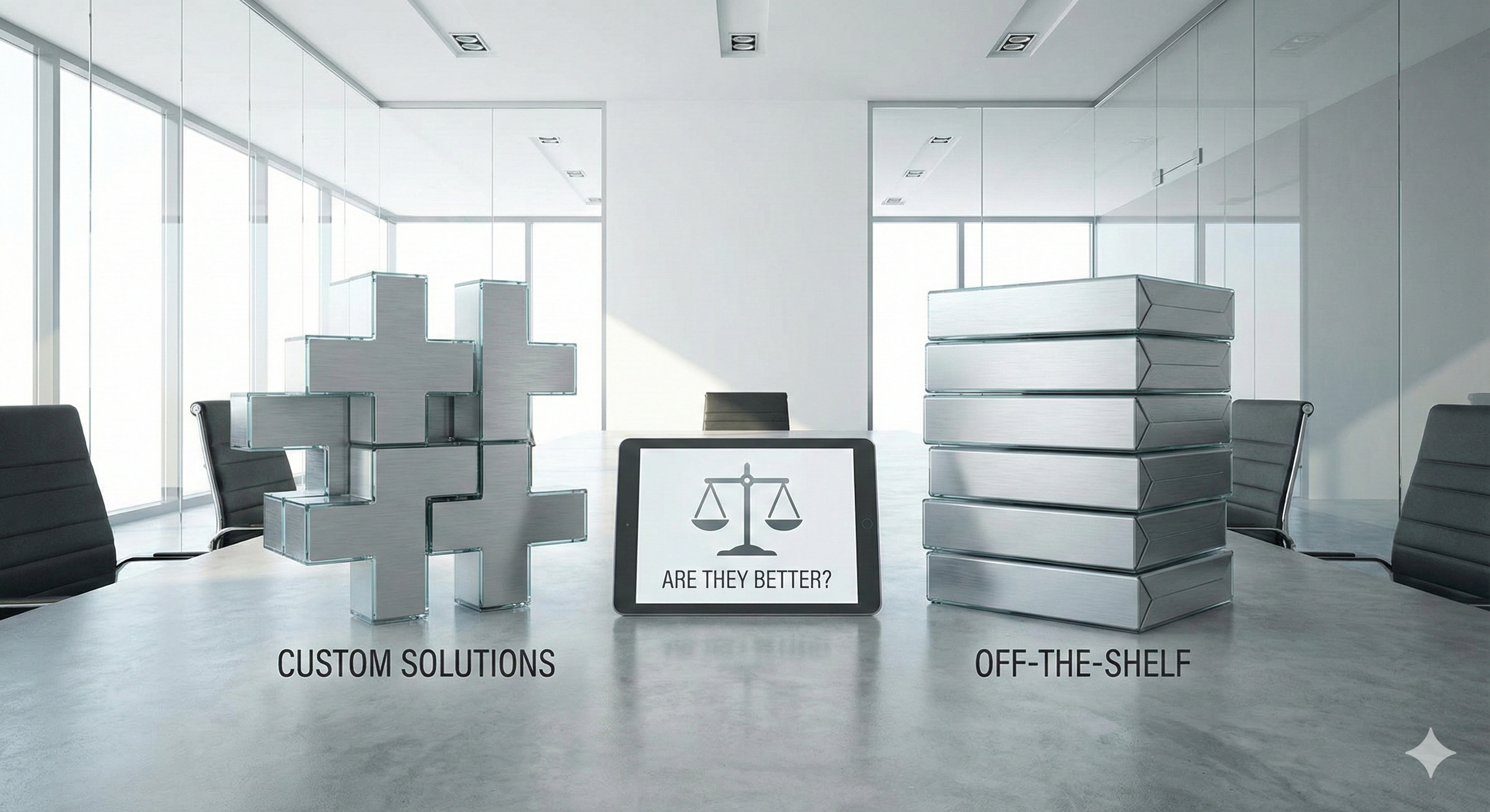 Are custom software solutions really better than the off-the-shelf options?