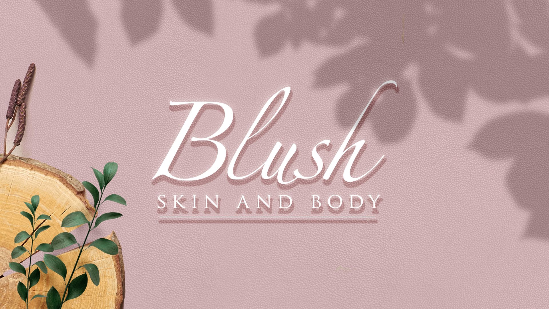 Graphic Design services for  Blush Skin & Beauty