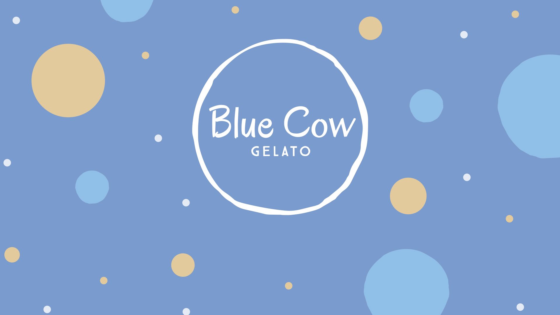 Website Development for Blue Cow Gelato