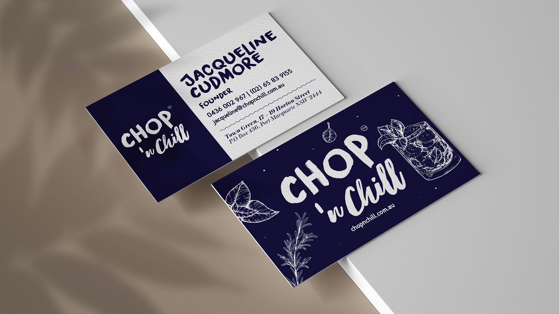 Graphic Design services for  Chop ‘n Chill