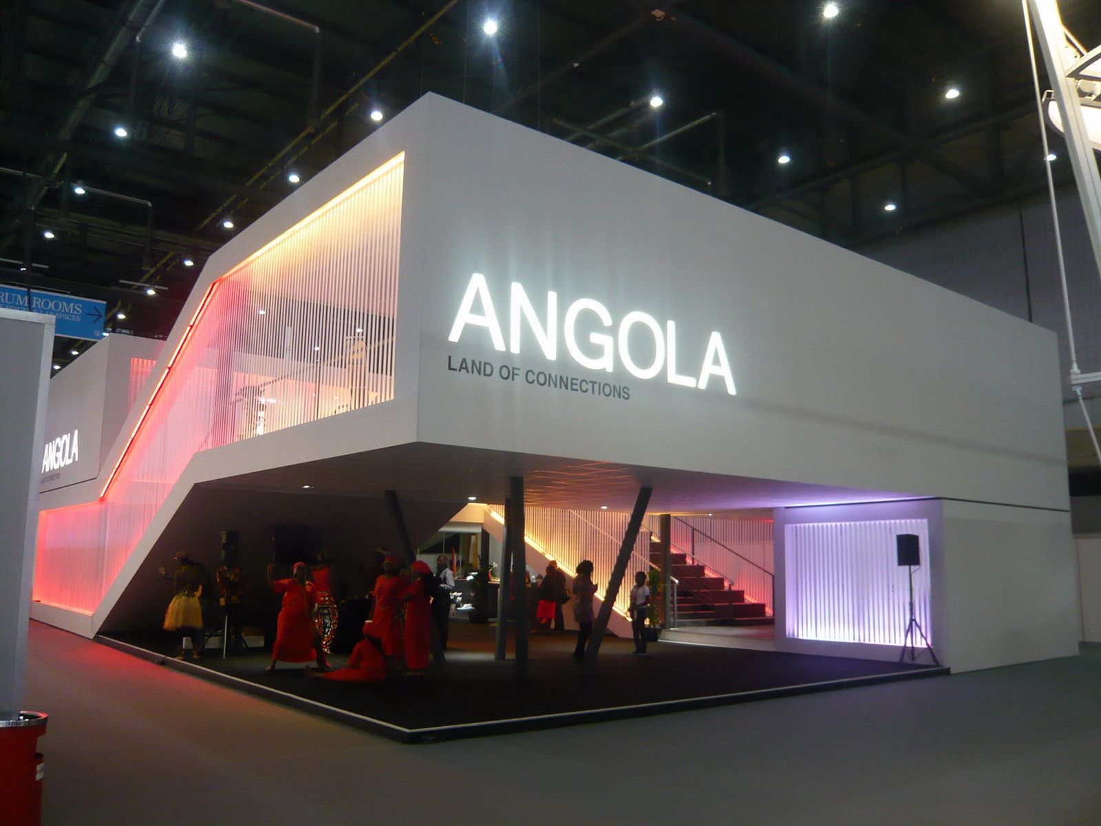 Actual Angola stand at ITU · Palexpo, Geneva