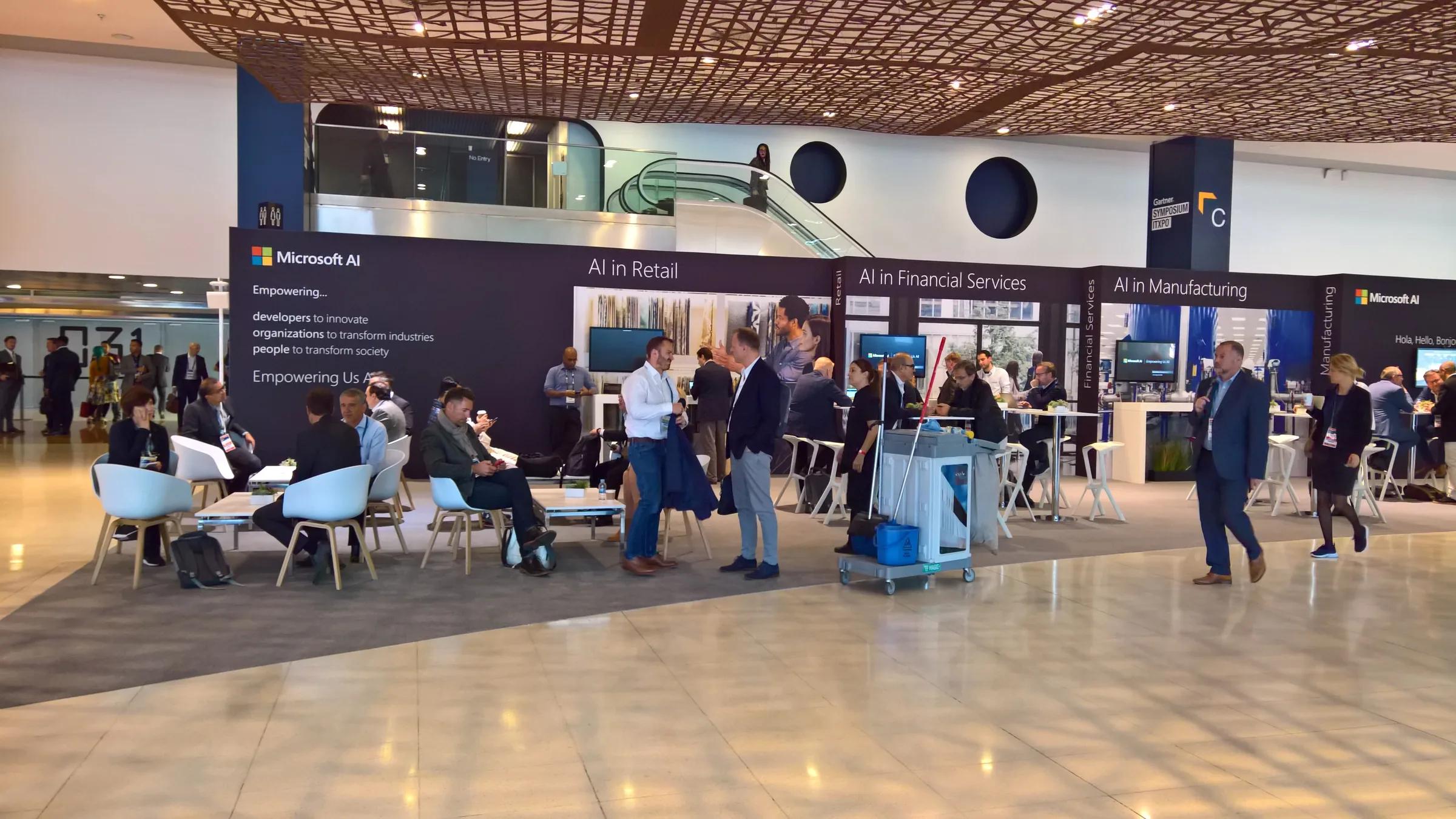 Microsoft — ITXPO 2018 exhibition stand