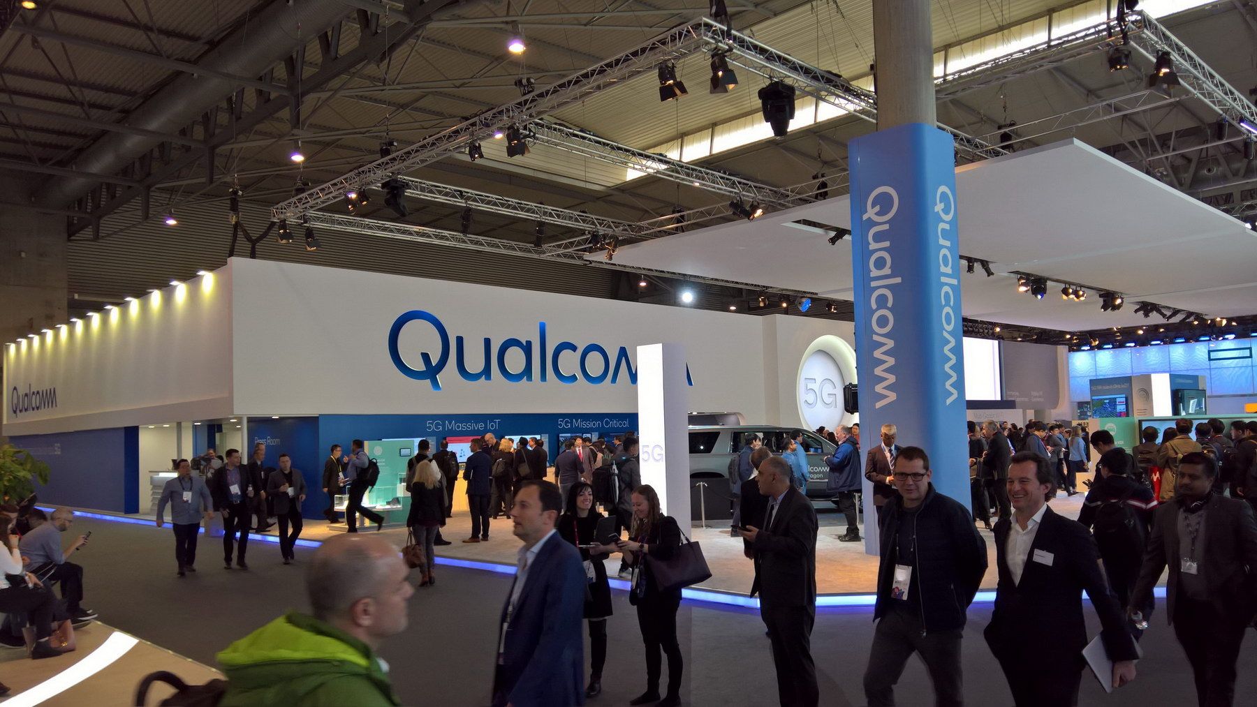 Identificación Qualcomm sobre los puntos de atención al visitante — Qualcomm