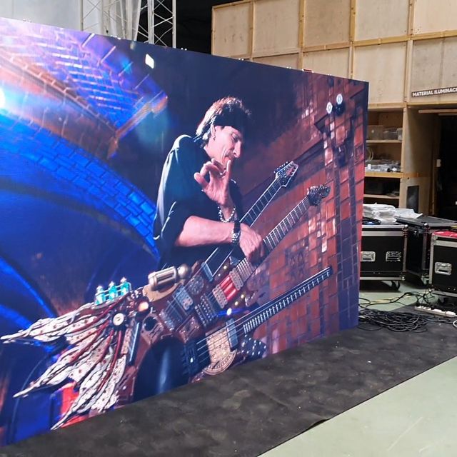 LED screen · In our workshop