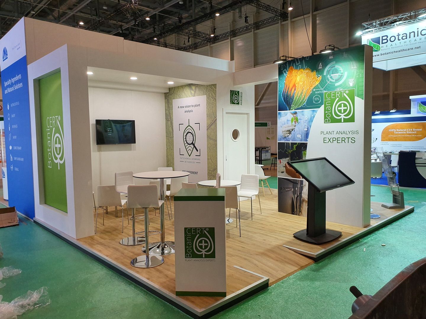 Stand Botanicert — Vitafoods