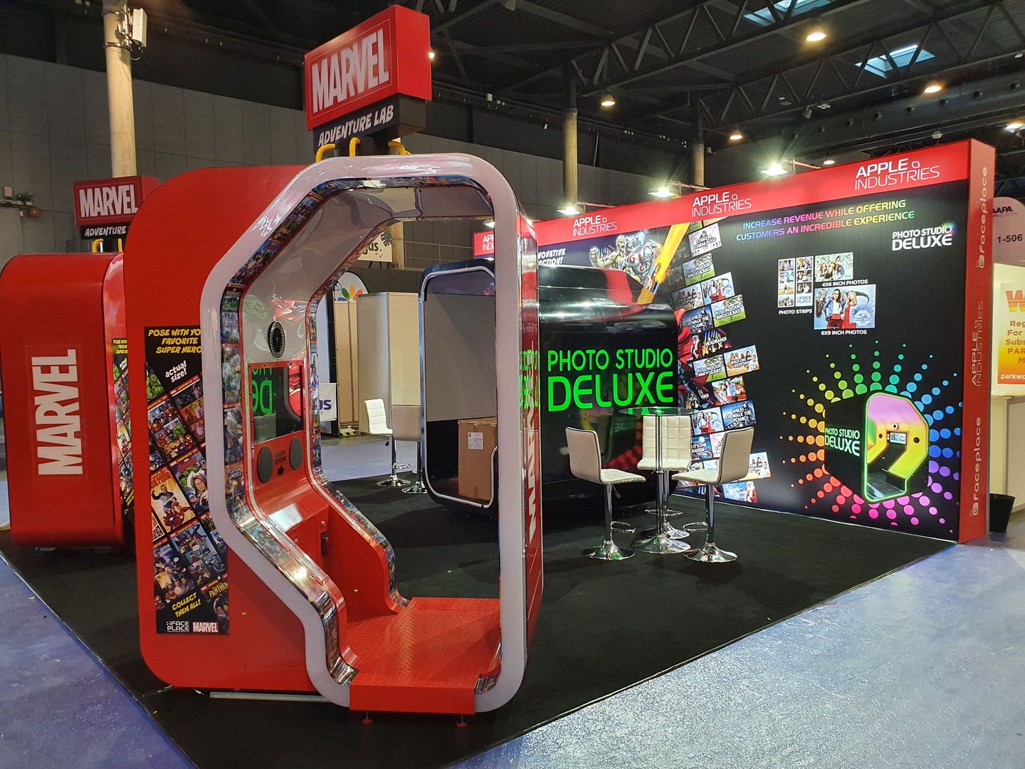 Apple Industries exhibition stand