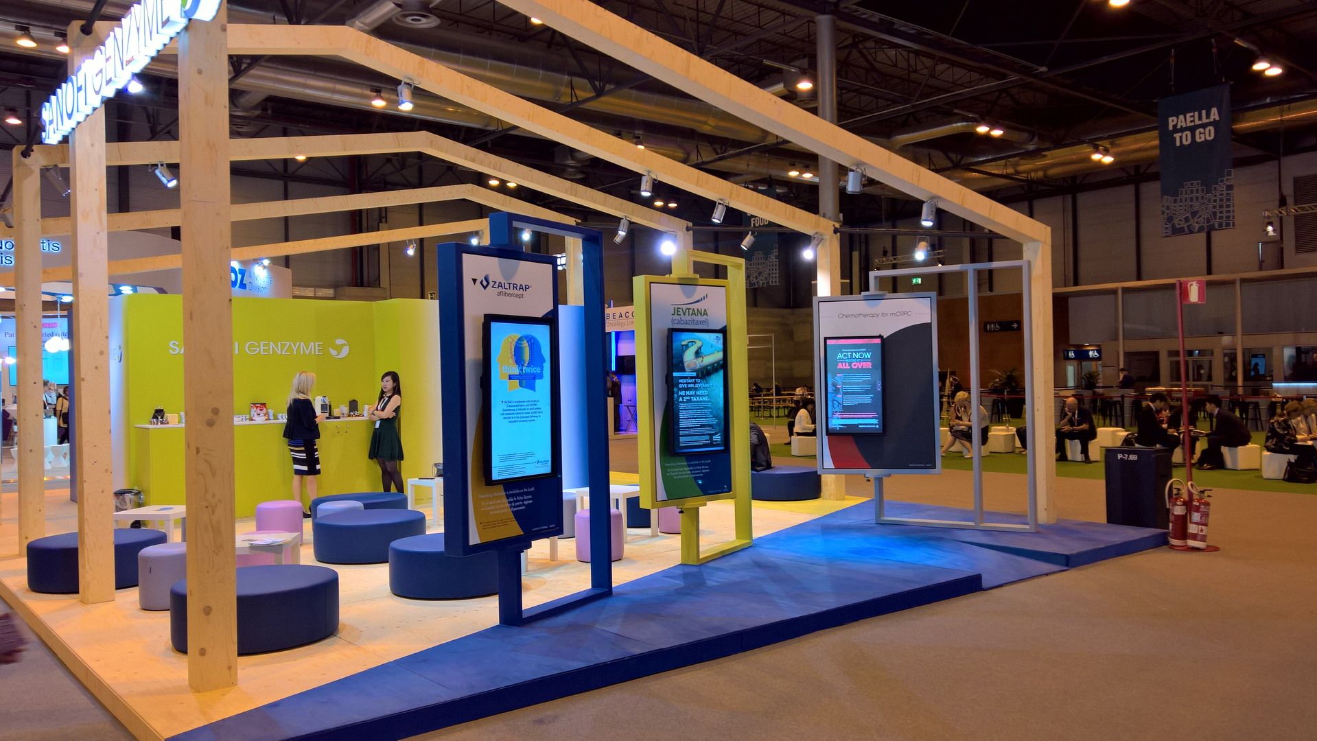 Stand Sanofi Genzyme — ESMO