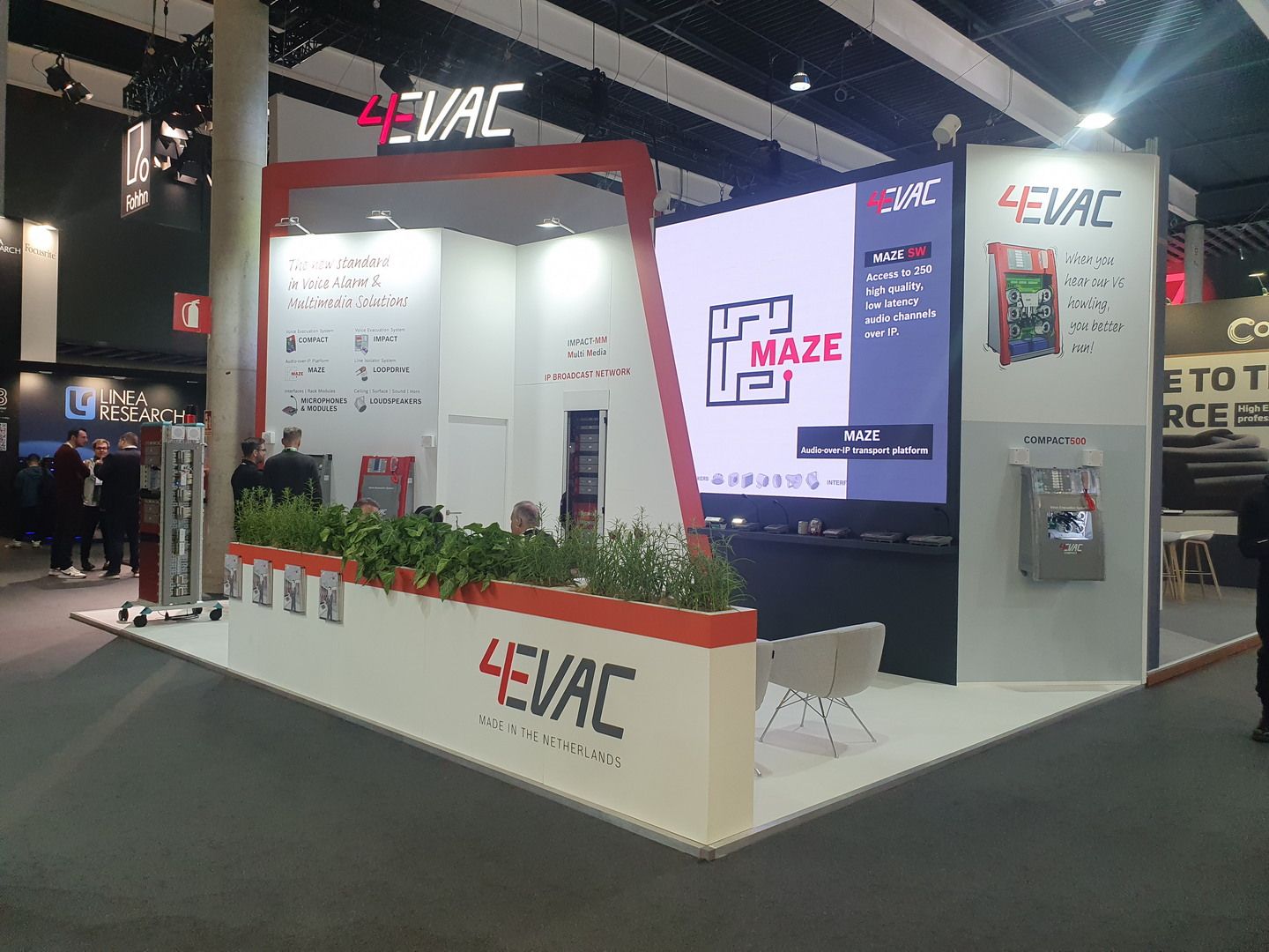 4EVAC — ISE exhibition stand