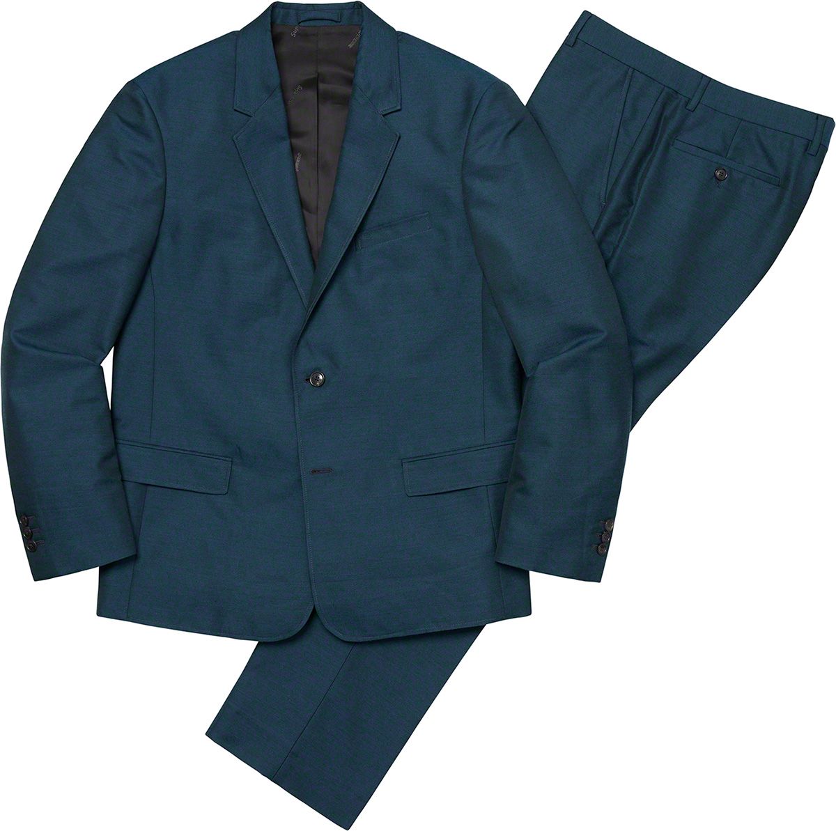 ジャケット・アウター Supreme Sharkskin Suit Blue 00c46bfb1659228f55573e40a75c7c