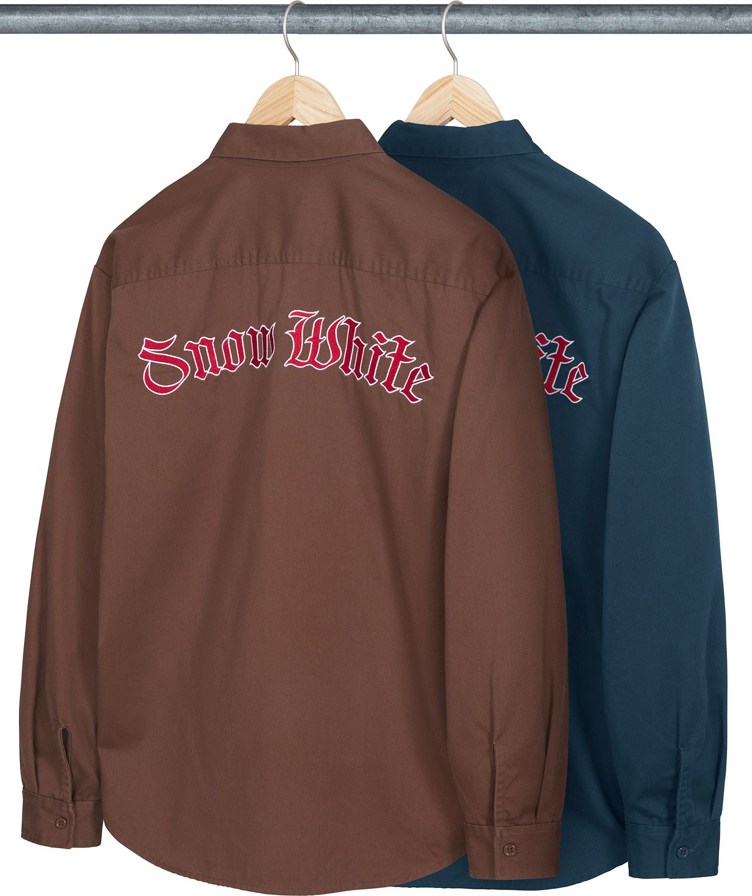 トップス supreme  White Work Shirt Supreme-Bunnies-S-S-Work-Shirt