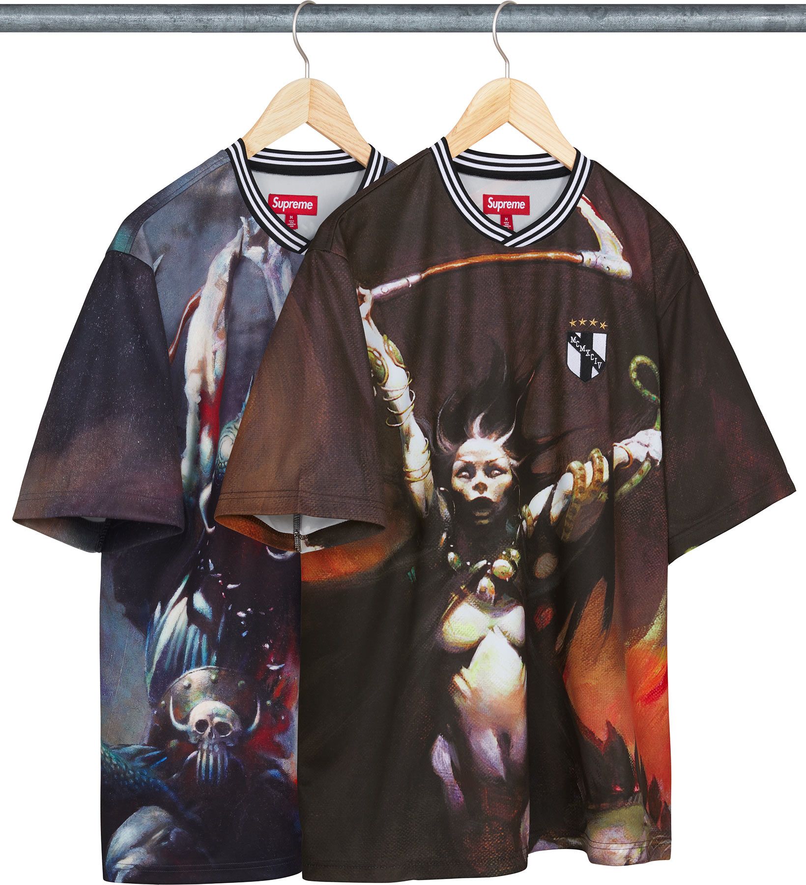 トップス Supreme Alpha Omega Baseball Jersey Supreme Alpha Omega Baseball Jersey White Men's - FW24 - US