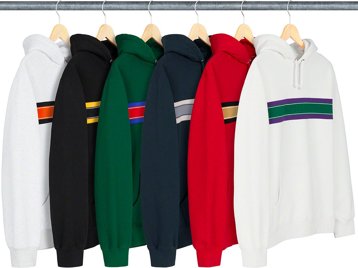 Supreme　2019　3week　Chest Stripe Logo S/S Top　ショッパー　ステッカー　シャワーキャップ Buy Supreme Chest Stripe Sweater \u0027Stone\u0027 - FW23SK38 STONE