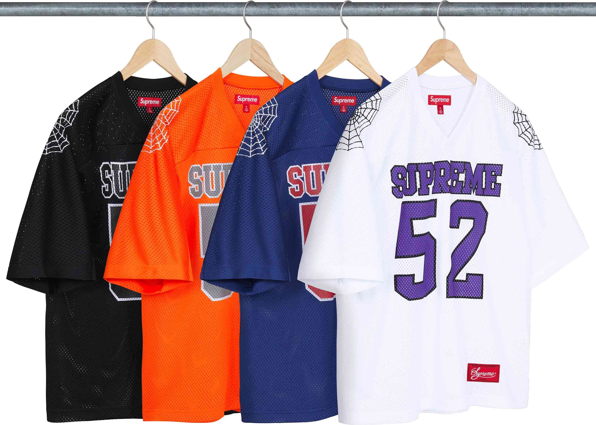Supreme Spiderweb Football Jersey シュプリーム 03b62e481b7b1689c48feaa9d093e1
