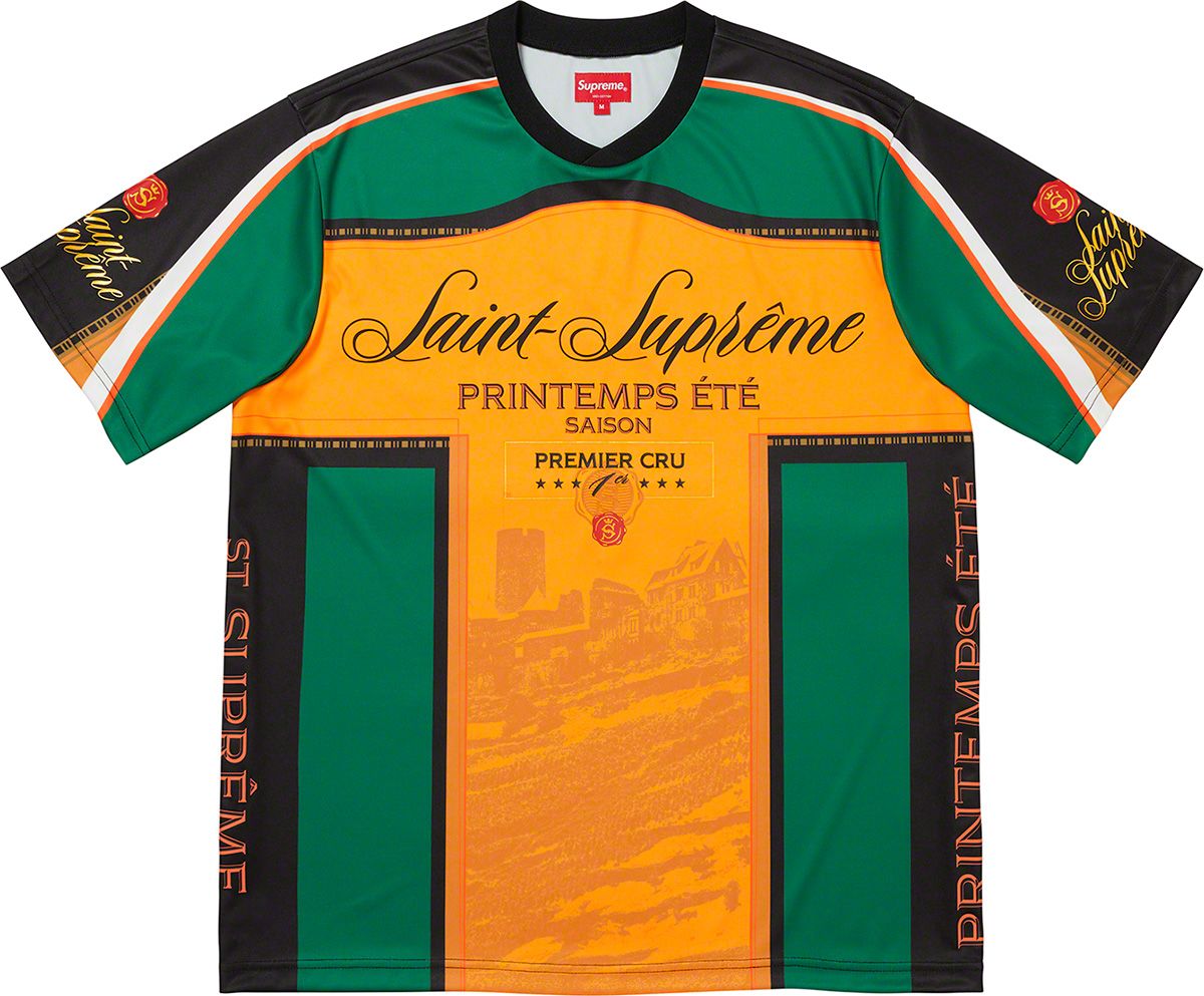 ウェア supreme soccer jersey Buy Supreme Jacquard Soccer Jersey 'Orange' - SS24KN31