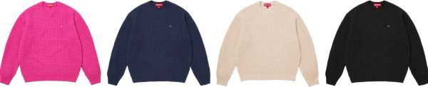 Small Box Waffle Sweater