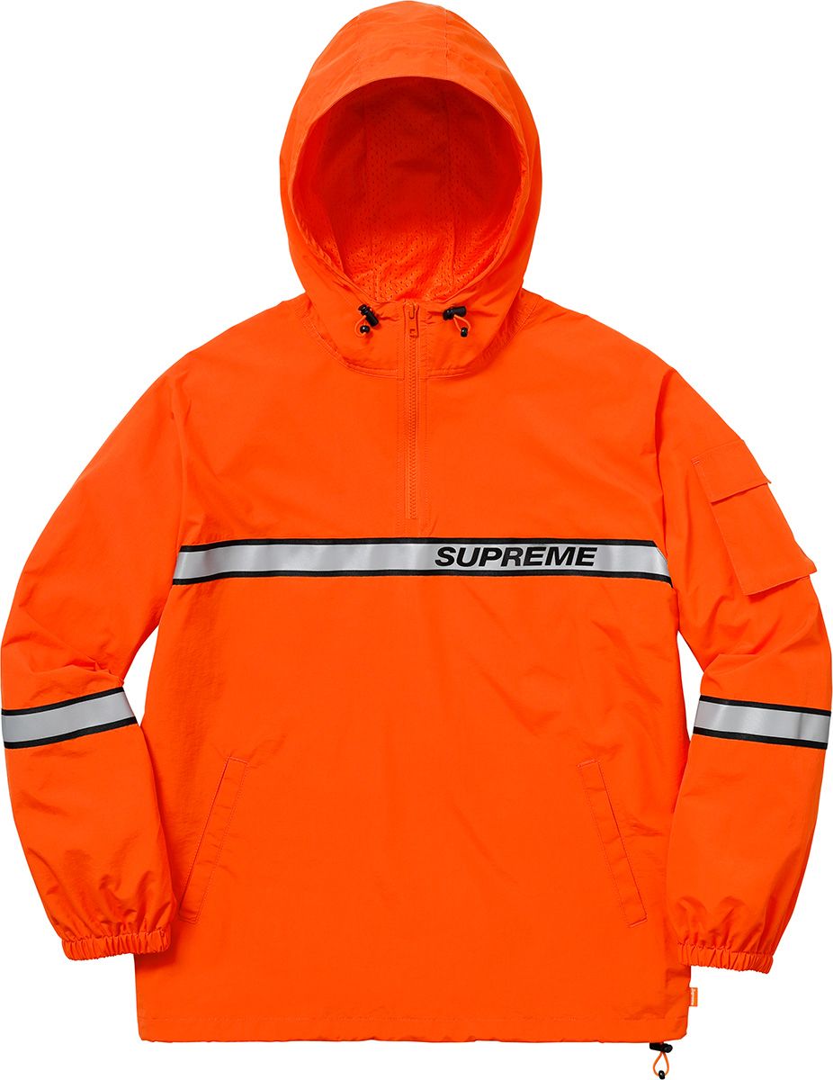 ジャケット・アウター Supreme Reflective Taping HoodedPullover Spring/Summer 2018 Preview – Supreme